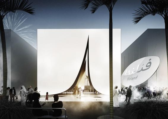 JKMM Architects' sustainable Finland Pavilion tops out at Dubai Expo 2020