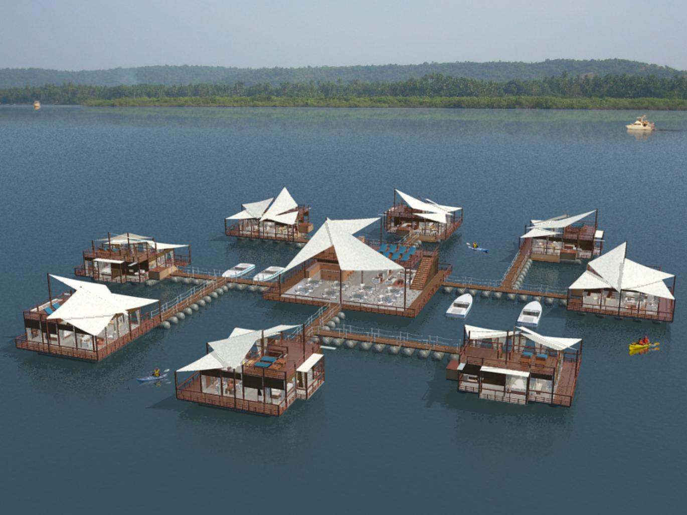 Floating Villas, Goa, India