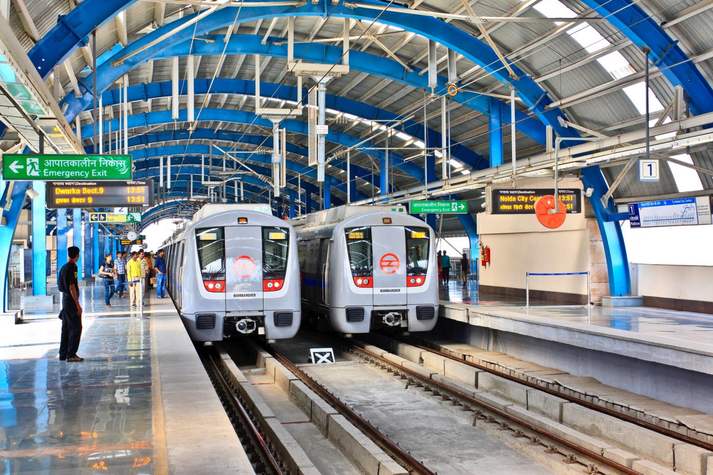 akshardham-metro-station