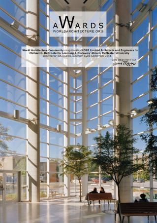 Michael G. DeGroote Centre for Learning & Discovery Atrium, McMaster ...